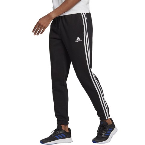 Spodnie męskie adidas 3S Flecee Te PT czarne GK8822 M Adidas