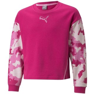 Bluza dla dzieci Puma Alpha Crew TR różowa 846941 14 176cm Puma