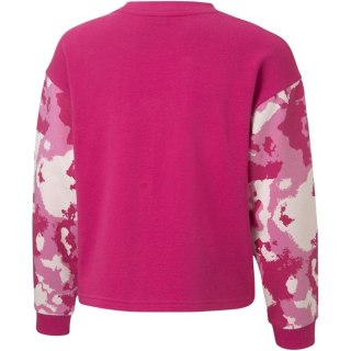 Bluza dla dzieci Puma Alpha Crew TR różowa 846941 14 176cm Puma