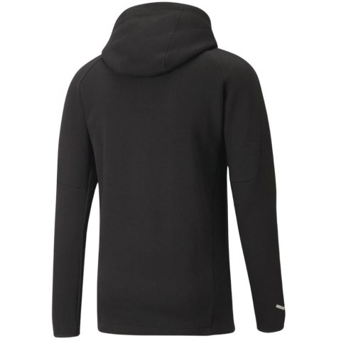Bluza męska Puma teamFINAL Casuals Hooded Jkt czarna 657383 03 S Puma