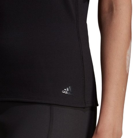 Koszulka damska adidas Studio Slim Strappy Back Tank Top czarna HE3140 M Adidas