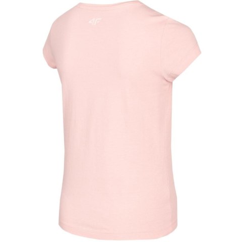Koszulka dla dziewczynki 4F pudrowy koral HJL22 JTSD005 65S 158cm 4F