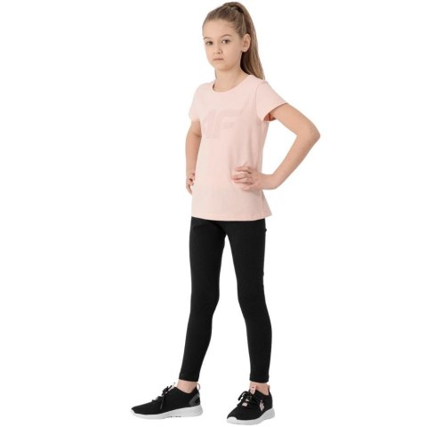 Koszulka dla dziewczynki 4F pudrowy koral HJL22 JTSD005 65S 158cm 4F