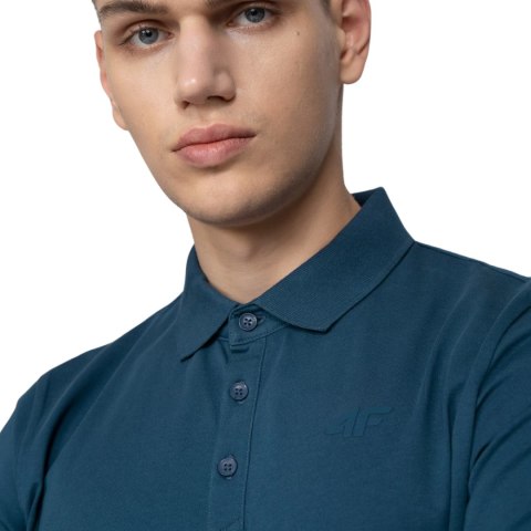 Koszulka męska 4F denim H4L22 TSM355 32S S 4F