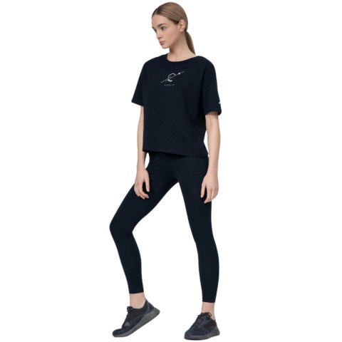 Legginsy damskie 4F granatowe H4L22 LEG350 31S XS 4F