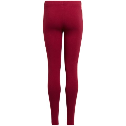 Legginsy dla dzieci adidas Essentials 3-Stripes Leggings czerwone HE1997 116cm Adidas