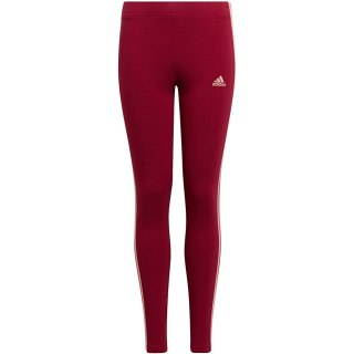 Legginsy dla dzieci adidas Essentials 3-Stripes Leggings czerwone HE1997 164cm Adidas