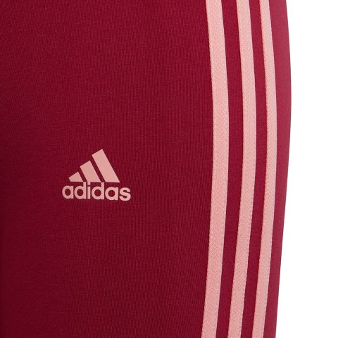Legginsy dla dzieci adidas Essentials 3-Stripes Leggings czerwone HE1997 164cm Adidas