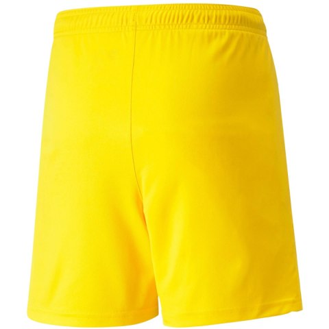 Spodenki dla dzieci Puma teamLIGA Shorts Jr Cyber żółte 704931 07 140cm Puma