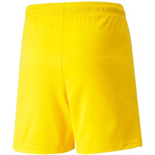 Spodenki dla dzieci Puma teamLIGA Shorts Jr Cyber żółte 704931 07 164cm Puma