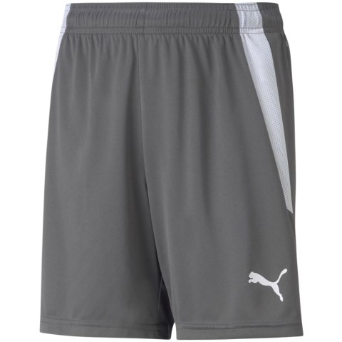 Spodenki dla dzieci Puma teamLIGA Shorts Jr Smoked szare 704931 13 152cm Puma