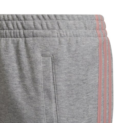 Spodnie dla dzieci adidas Essentials 3-Stripes Tapered Leg szare HD4362 164cm Adidas
