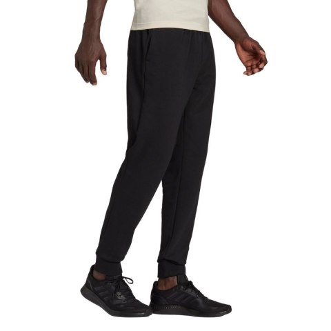Spodnie męskie adidas Essentials FeelComfy French Terry Pants czarne HE1856 S Adidas
