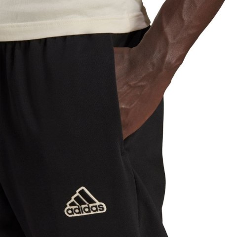 Spodnie męskie adidas Essentials FeelComfy French Terry Pants czarne HE1856 S Adidas