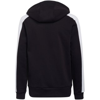 Bluza dla dzieci adidas U CB FL Hoodie czarno-szara HC5658 116cm Adidas