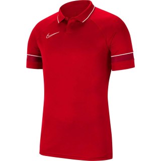 Koszulka dla dzieci Nike Dri-FIT Academy 21 Polo SS czerwona CW6106 657 S Nike Team