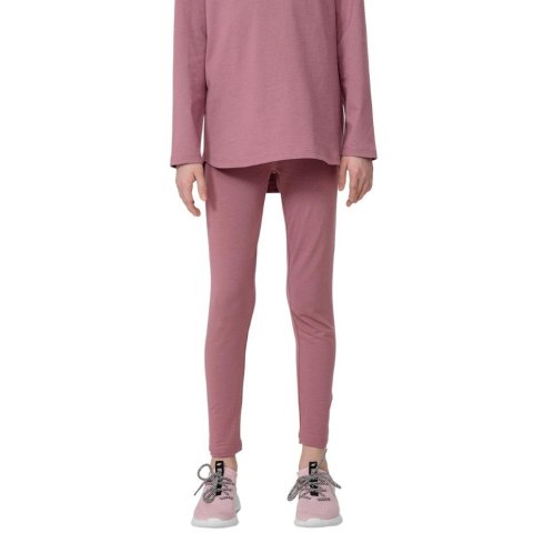 Legginsy dla dziewczynki 4F Burgund HJL22 JLEG001 60S 158cm 4F