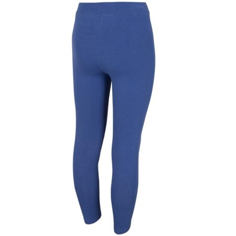 Legginsy dla dziewczynki 4F niebieskie HJL22 JLEG001 33S 128cm 4F