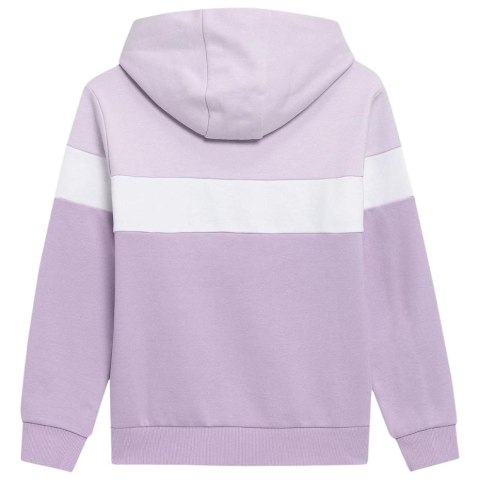 Bluza dla dziewczynki 4F fioletowa HJL22 JBLD002 51S 122cm 4F