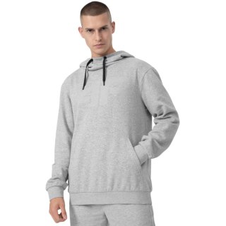 Bluza męska 4F chłodny jasny szary melanż H4L22 BLM352 27M 2XL 4F