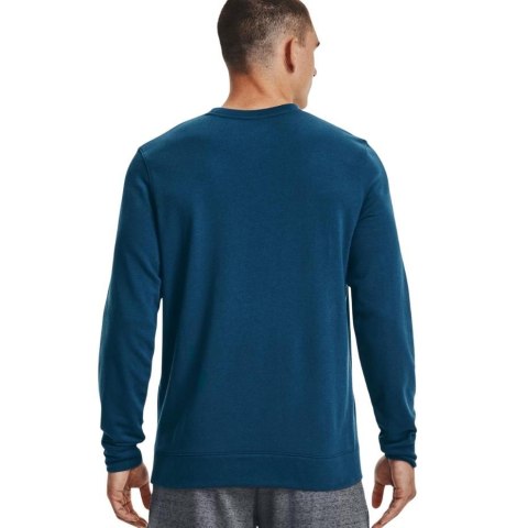 Bluza męska Under Armour UA Rival Terry Logo Crew niebieska 1370391 458 S Under Armour
