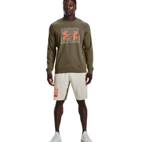 Bluza męska Under Armour UA Rival Terry Logo Crew zielona 1370391 361 M Under Armour