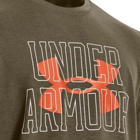 Bluza męska Under Armour UA Rival Terry Logo Crew zielona 1370391 361 M Under Armour