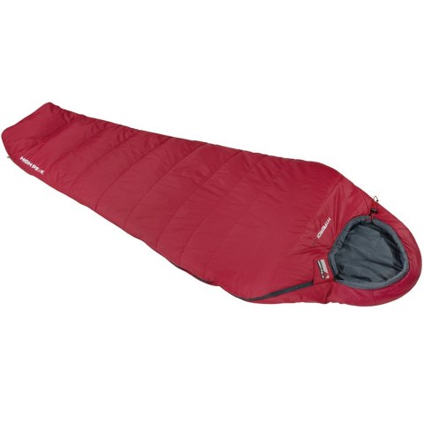 Śpiwór High Peak Hyperion 1M 210x80x50 cm bordowo-szary 23363 High Peak