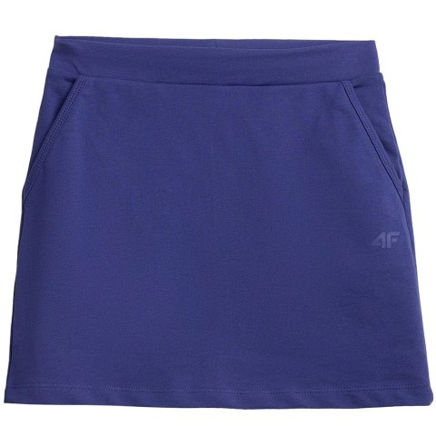 Spódnica dla dziewczynki 4F ciemny granat HJL22 JSPUD001 30S 146cm 4F