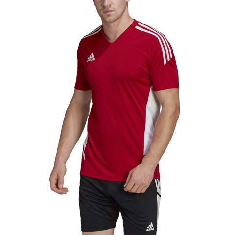 Koszulka męska adidas Condivo 22 Jersey czerwona HA6286 S Adidas teamwear