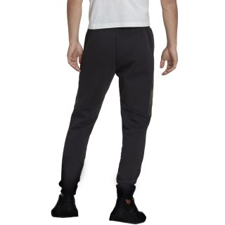Spodnie męskie adidas Essentials Camo Print Fleece Pant czarne HL6929 S Adidas