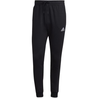 Spodnie męskie adidas Essentials Fleece Regular Tapered czarne HL2236 S Adidas