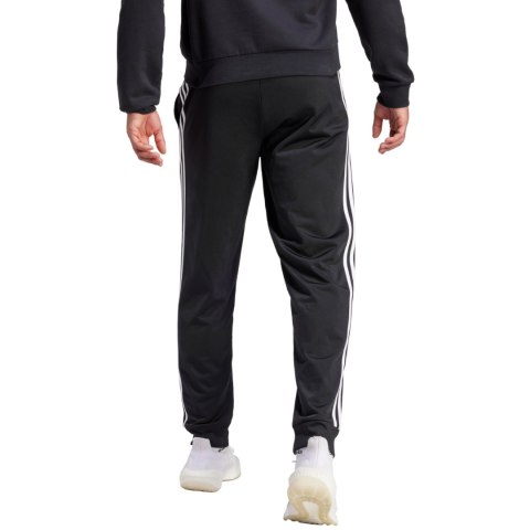 Spodnie męskie adidas Primegreen Essentials Warm-Up Tapered 3-Stripes Track czarne H46105 S Adidas
