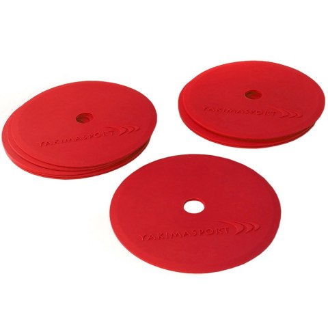 Zestaw znaczników pola Yakima Sport płaskie 10 szt. czerwone 100584 Yakima Sport