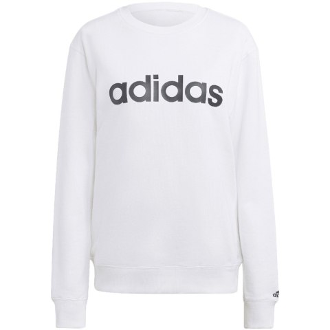 Bluza damska adidas Essentials Linear French Terry biała IC6879 Adidas Bluza damska adidas Essentials Linear French Terry biała IC6879 Adidas