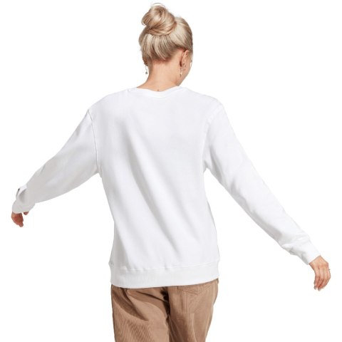 Bluza damska adidas Essentials Linear French Terry biała IC6879 Adidas Bluza damska adidas Essentials Linear French Terry biała IC6879 Adidas