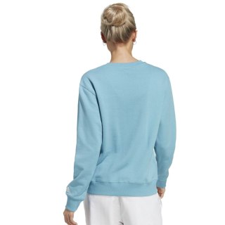 Bluza damska adidas Essentials Linear French Terry błękitna IC6882 Adidas