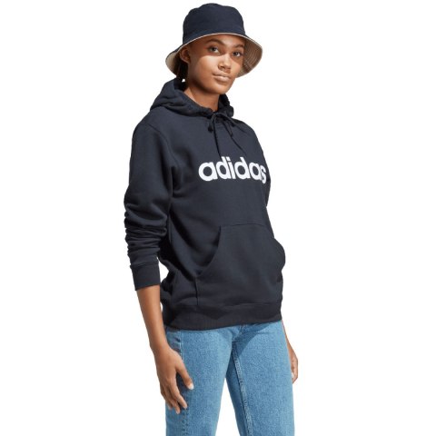 Bluza damska adidas Essentials Linear czarna IC4426 Adidas Bluza damska adidas Essentials Linear czarna IC4426 Adidas