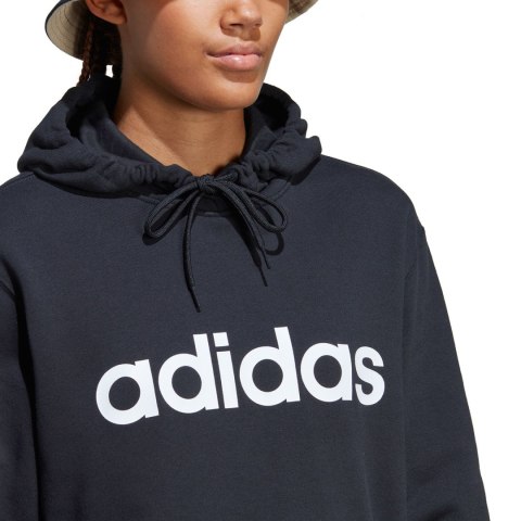 Bluza damska adidas Essentials Linear czarna IC4426 Adidas Bluza damska adidas Essentials Linear czarna IC4426 Adidas