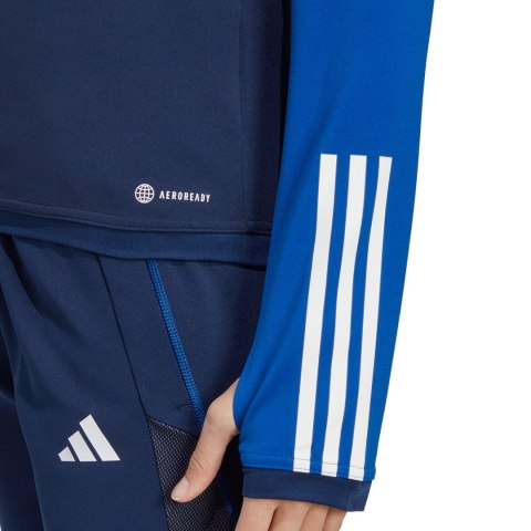 Bluza damska adidas Tiro 23 Competition Training Top granatowo-niebieska IC4595 Adidas teamwear Bluza damska adidas Tiro 23 Competition Training Top granatowo-niebieska IC4595 Adidas teamwear