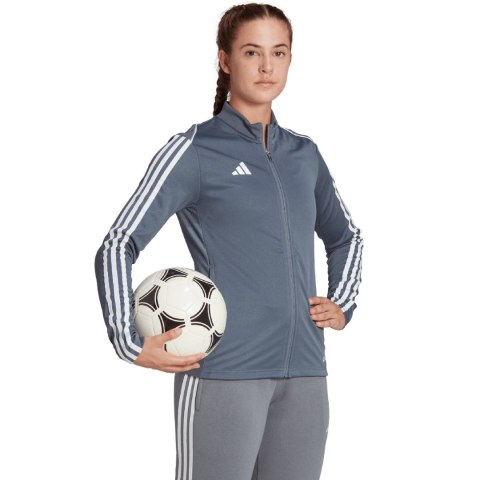 Bluza damska adidas Tiro 23 League Training szara HS3516 Adidas teamwear Bluza damska adidas Tiro 23 League Training szara HS3516 Adidas teamwear