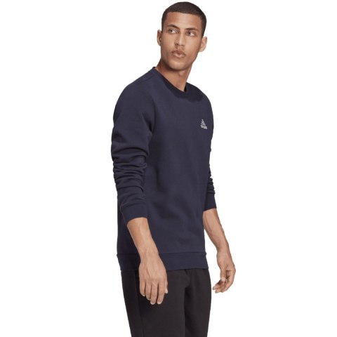 Bluza męska adidas Essentials Fleece granatowa H42002 Adidas Bluza męska adidas Essentials Fleece granatowa H42002 Adidas