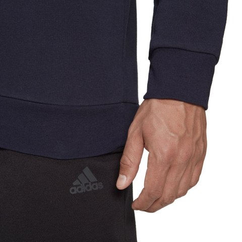 Bluza męska adidas Essentials Fleece granatowa H42002 Adidas Bluza męska adidas Essentials Fleece granatowa H42002 Adidas