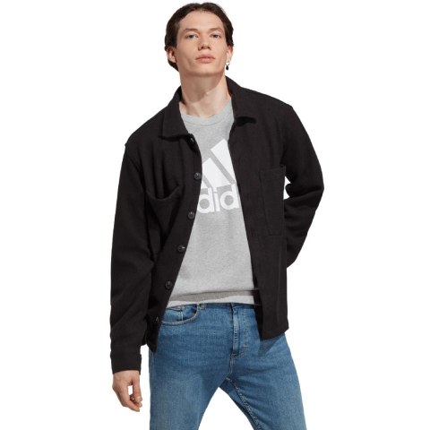 Bluza męska adidas Essentials French Terry Big Logo szara IC9326 Adidas Bluza męska adidas Essentials French Terry Big Logo szara IC9326 Adidas