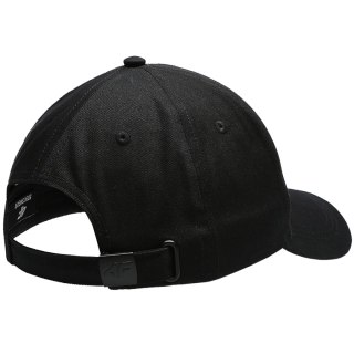 Czapka z daszkiem damska 4F F109 głęboka czerń 4FSS23ACABF109 20S 4F