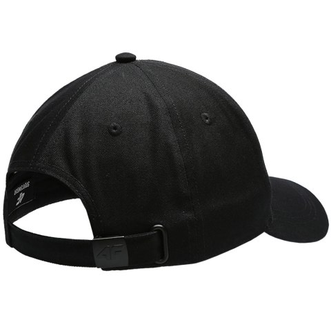 Czapka z daszkiem damska 4F F109 głęboka czerń 4FSS23ACABF109 20S 4F Czapka z daszkiem damska 4F F109 głęboka czerń 4FSS23ACABF109 20S 4F