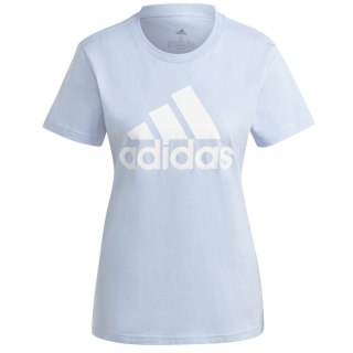 Koszulka damska adidas Loungewear Essentials Logo Tee błękitna IC0637 Adidas
