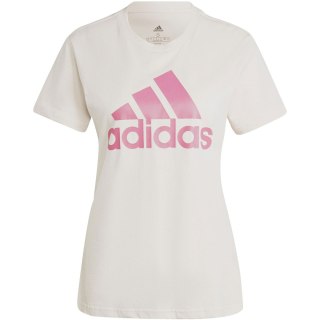 Koszulka damska adidas Loungewear Essentials Logo Tee kremowa IB9455 Adidas