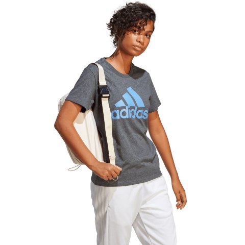Koszulka damska adidas Loungewear Essentials Logo Tee szara IC0634 Adidas Koszulka damska adidas Loungewear Essentials Logo Tee szara IC0634 Adidas