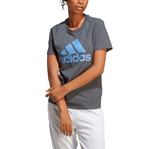Koszulka damska adidas Loungewear Essentials Logo Tee szara IC0634 Adidas Koszulka damska adidas Loungewear Essentials Logo Tee szara IC0634 Adidas
